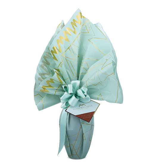 Osterei Milchschokolade - grün